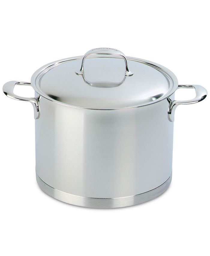 Demeyere Essential 5 8 qt Stock pot, 18/10 Stainless Steel