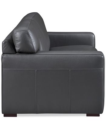 Furniture - Avenell 62" Leather Loveseat