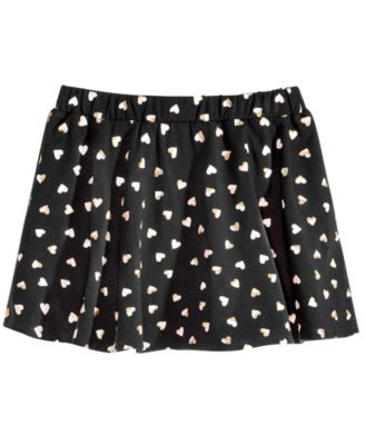 Epic Threads - Little Girls Heart-Print Scooter Skirt