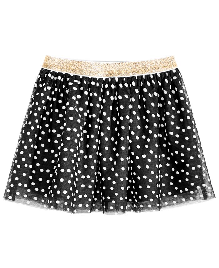 Epic Threads Little Girls Dot-Print Skirt, Created for Macy's - Macy's