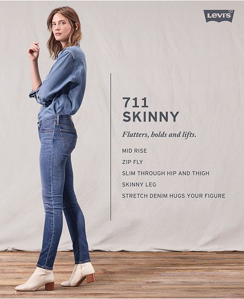 Levi's 711 Skinny Jeans & Reviews - Jeans - Women - Macy's