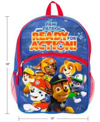 PAW Patrol PAW Patrol Backpack Accessories Set, Little
