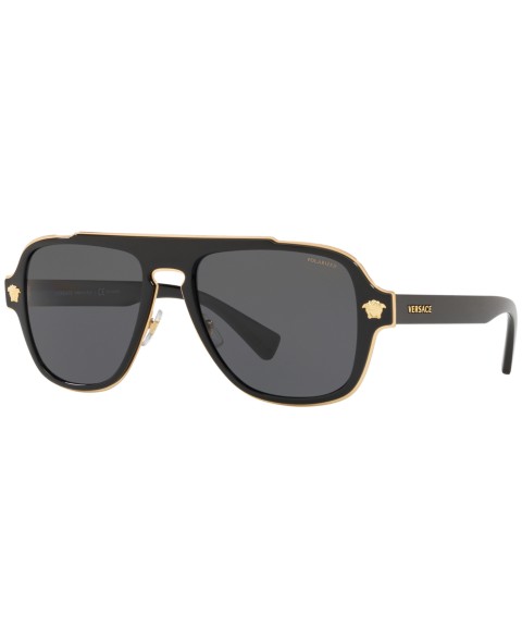 Мужские Versace Men's Polarized Sunglasses, VE2199