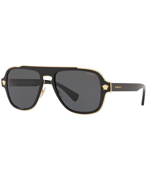Versace Polarized Sunglasses Ve2199 56 Reviews Sunglasses By