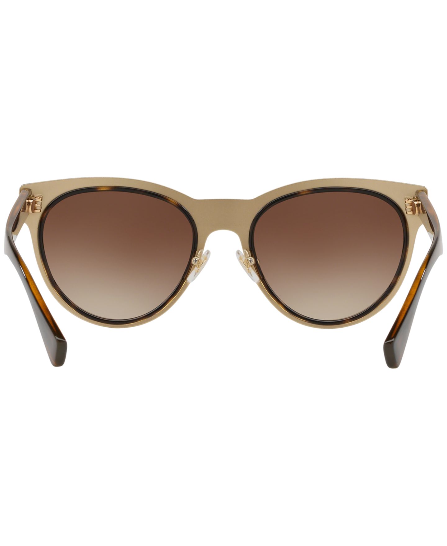Женские солнцезащитные очки Versace Sunglasses, VE2198 54, цвет: Гавана / Коричневый градиентный — фото 5