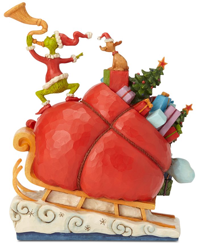 Jim Shore Grinch on Sleigh Figurine & Reviews Shop All Holiday Home