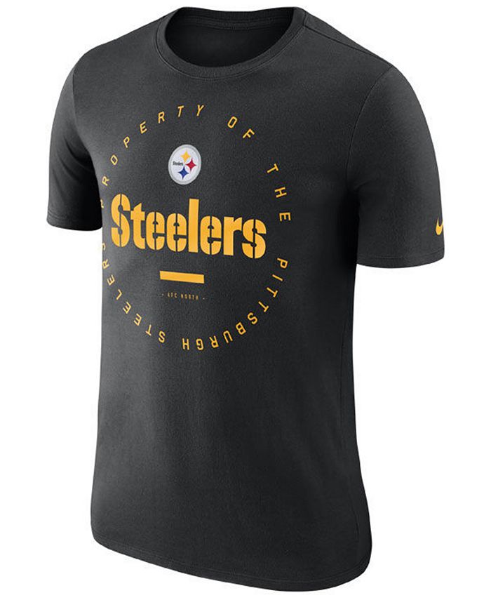 Nike Men's Pittsburgh Steelers Property Of T-Shirt - Macy's