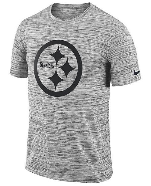 Nike Men S Pittsburgh Steelers Legend Velocity Travel T Shirt