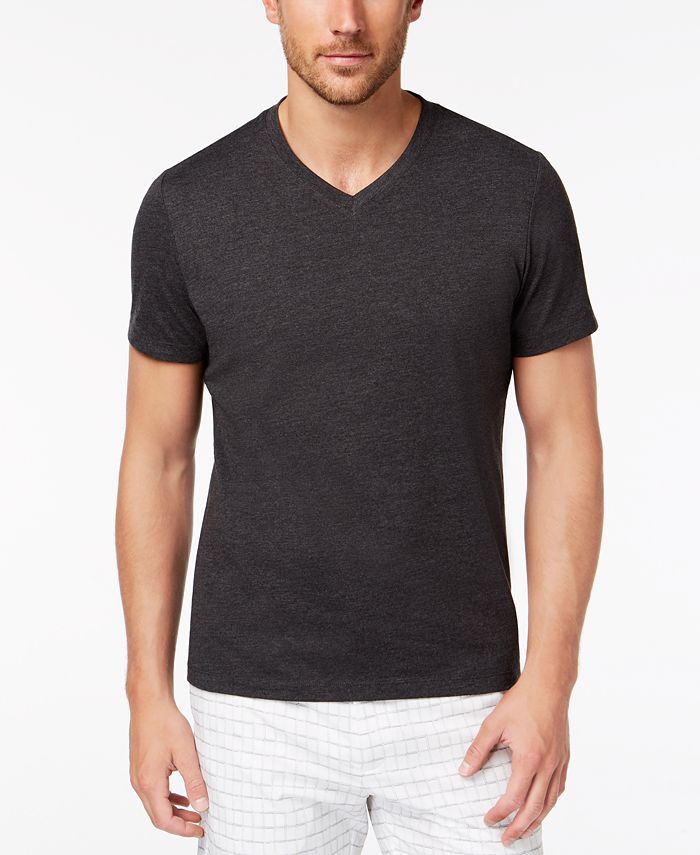Alfani V-Neck T-Shirt, Created for Macy's - Macy's