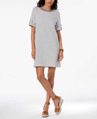 Tommy Hilfiger - French Terry Tab-Sleeve Dress