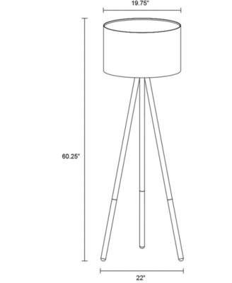 Louise Tripod Floor Lamp