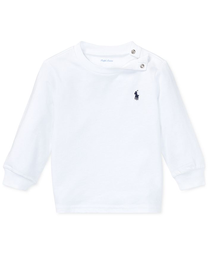 Polo Ralph Lauren Baby Boys Cotton LongSleeve TShirt Macy's