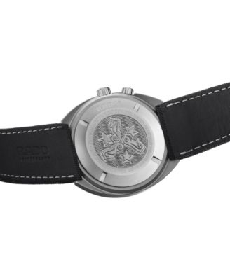 Rado  Men's Swiss Automatic Tradtition Captain Cook MKIII Black Fabric Strap Watch 46.8mm, Created for Macy's 