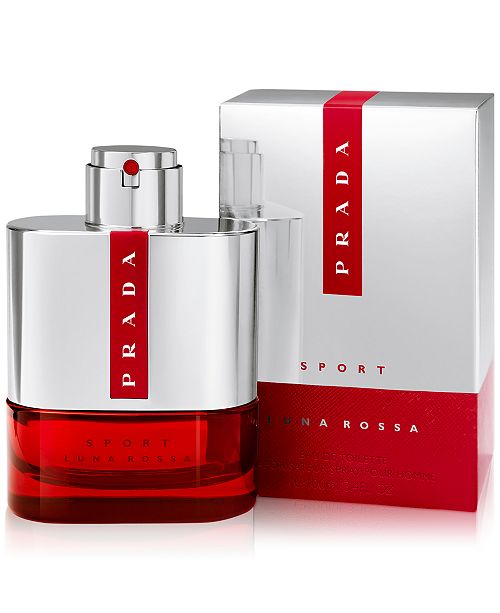 Prada Men's Luna Rossa Sport Eau de Toilette Spray, 3.4 oz & Reviews - Beauty - Macy's