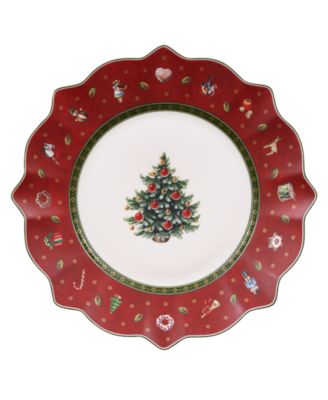 Toy's Delight Red Salad Plate