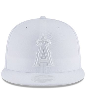 New Era California Angels White/Navy Optic 59FIFTY Fitted Hat