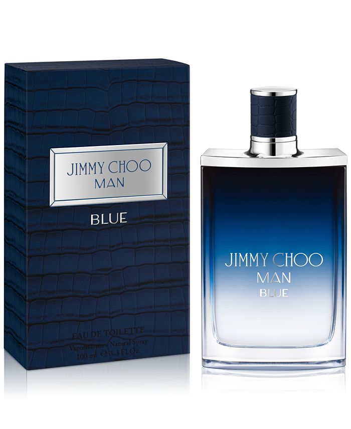 Jimmy Choo Man Blue Eau de Toilette Spray, 3.3oz. Macy's