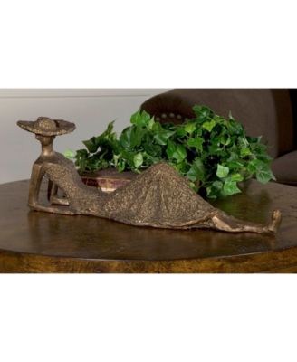 Summer Days Antique Bronze Sculpture