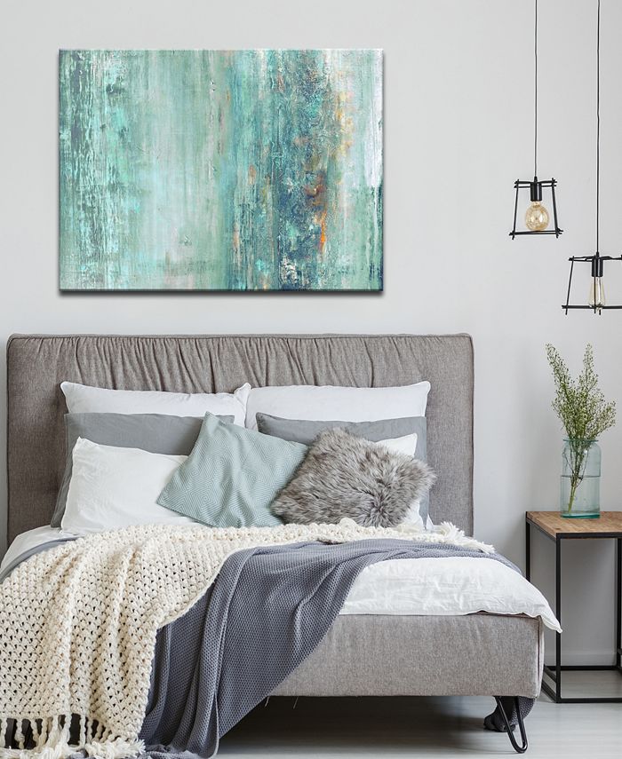 Ready2HangArt 'Abstract Spa' Oversized 30" x 40" Canvas Art Print Macy's