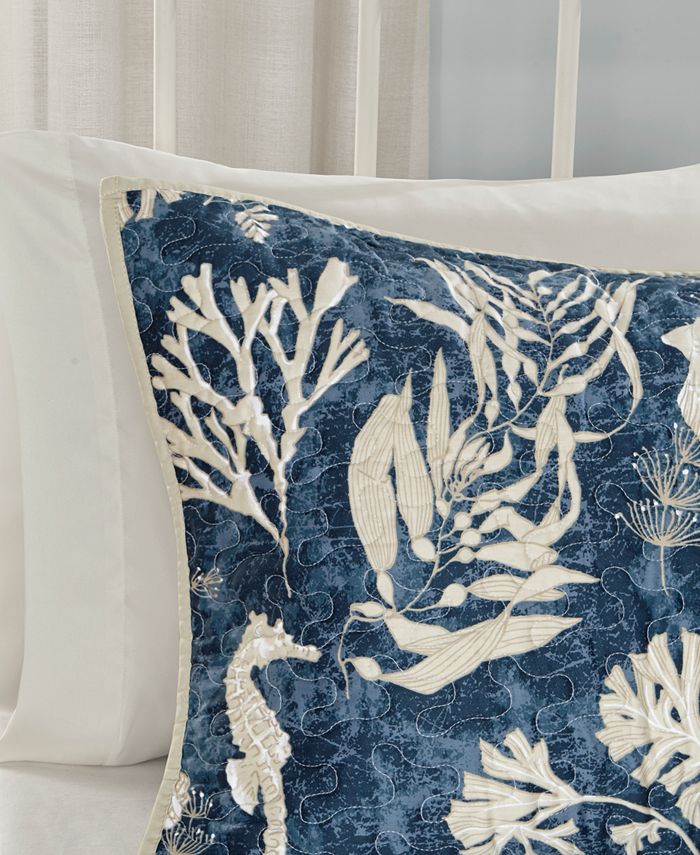 Madison Park Cape Cod Reversible 6Pc. King/California King Coverlet