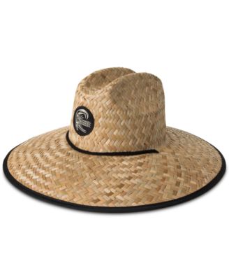ONEILL Mens Straw Lifeguard Sonoma Print Sun Hat