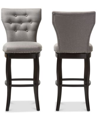 Sycily Swivel Bar Stool (Set of 2)