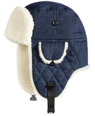Woolrich - Men's Denim Trooper Hat