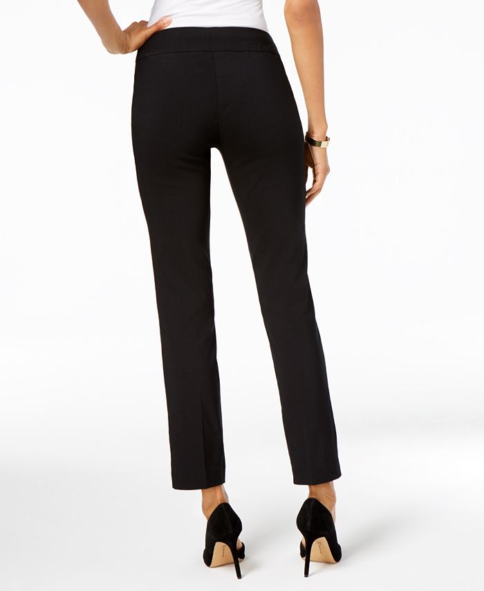 JM Collection Petite Lace-Up Pants, Created for Macy's & Reviews ...