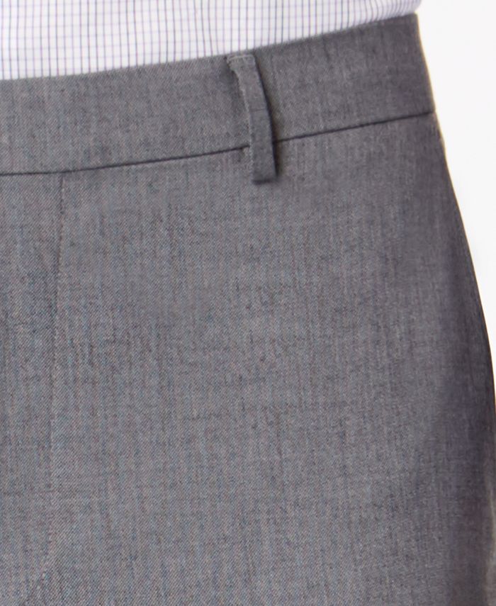 Tommy Hilfiger Men's Modern-Fit THFlex Stretch Gray Twill Suit ...