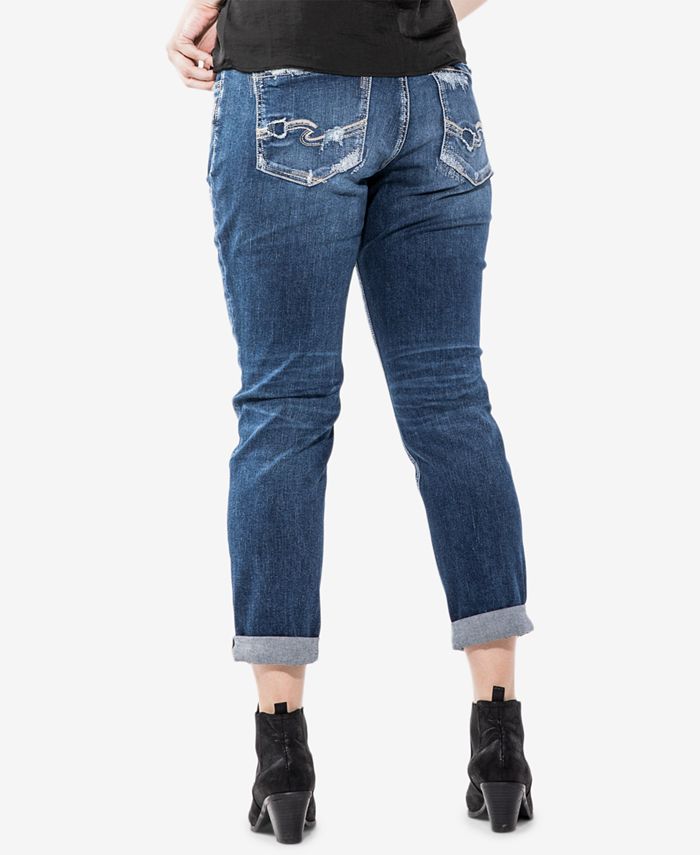 Silver sam boyfriend jeans plus size sales