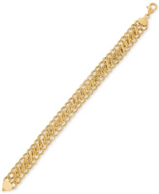 Macy's - Sedusa Link Bracelet in 14k Gold