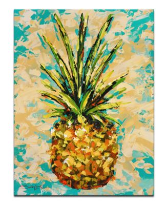Ready2HangArt - 'Fiesta Pineapple' Canvas Wall Decor