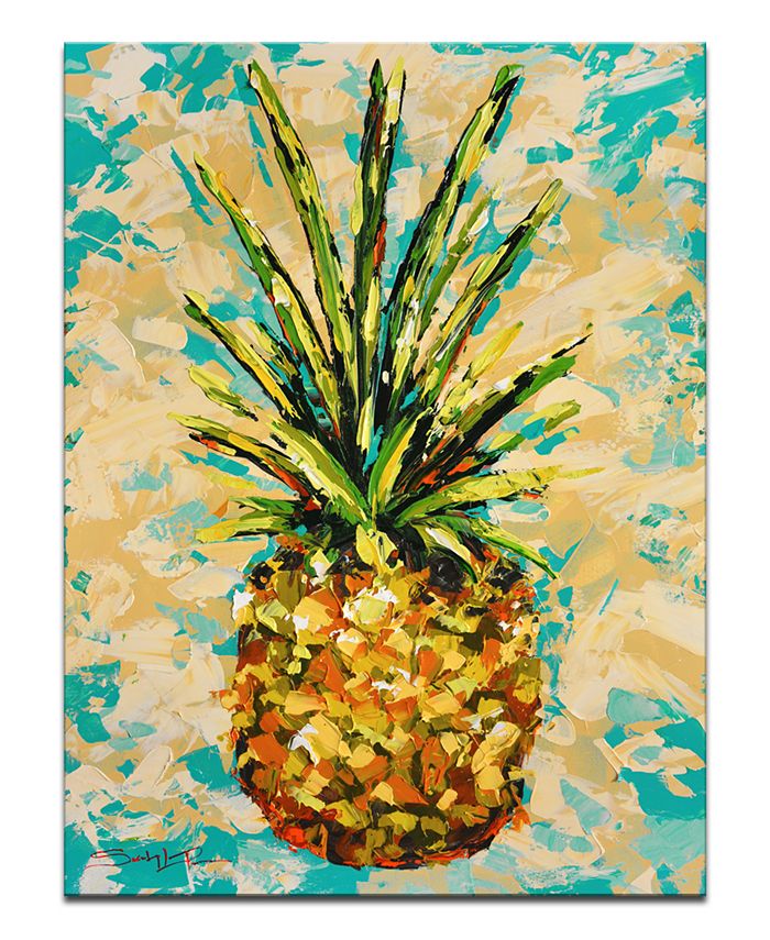 Ready2HangArt 'Fiesta Pineapple' Canvas Wall Decor Macy's