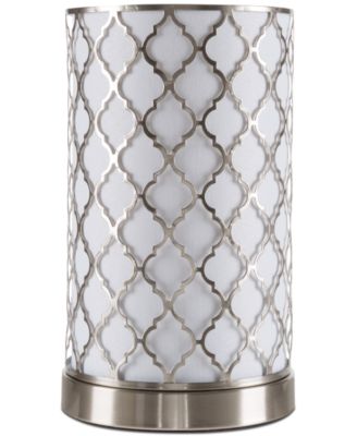 Lavish Home - Quatrefoil LED Table Lamp