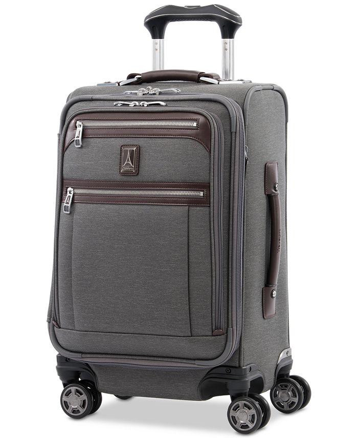 Travelpro - Platinum Elite 20" Softside Business Plus Carry-On Spinner Suitcase