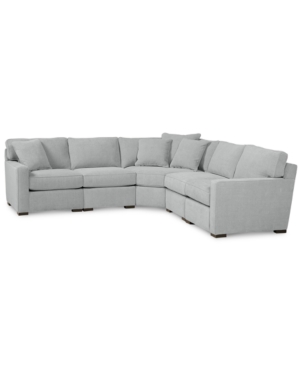 FURNITURE RADLEY FABRIC 5-PIECE SECTIONAL SOFA, CREATED FOR MACY'S