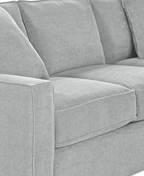 Furniture Radley 5Piece Fabric Chaise Sectional Sofa, Created for Macy