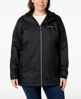 columbia plus size rain jacket