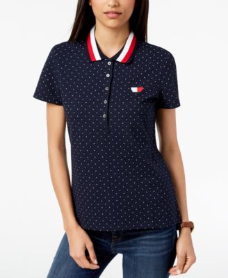 macy's tommy hilfiger polo womens