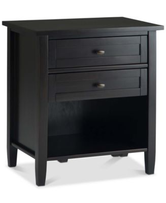 Burbank Bedside Table - Macy's