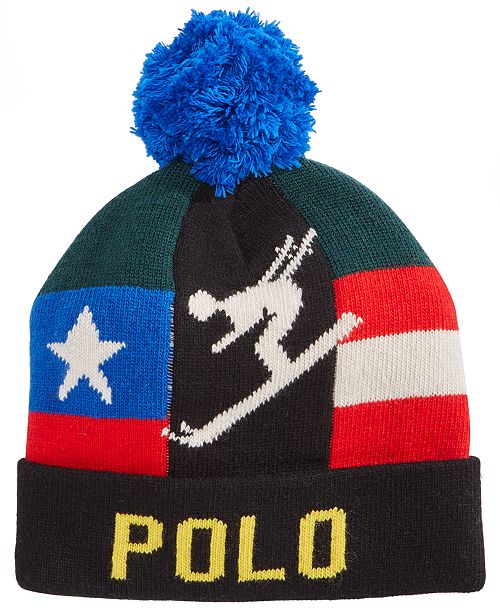Polo Ralph Lauren Men's Downhill Skier Hat & Reviews Hats, Gloves