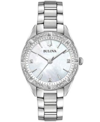 bulova diamond watch
