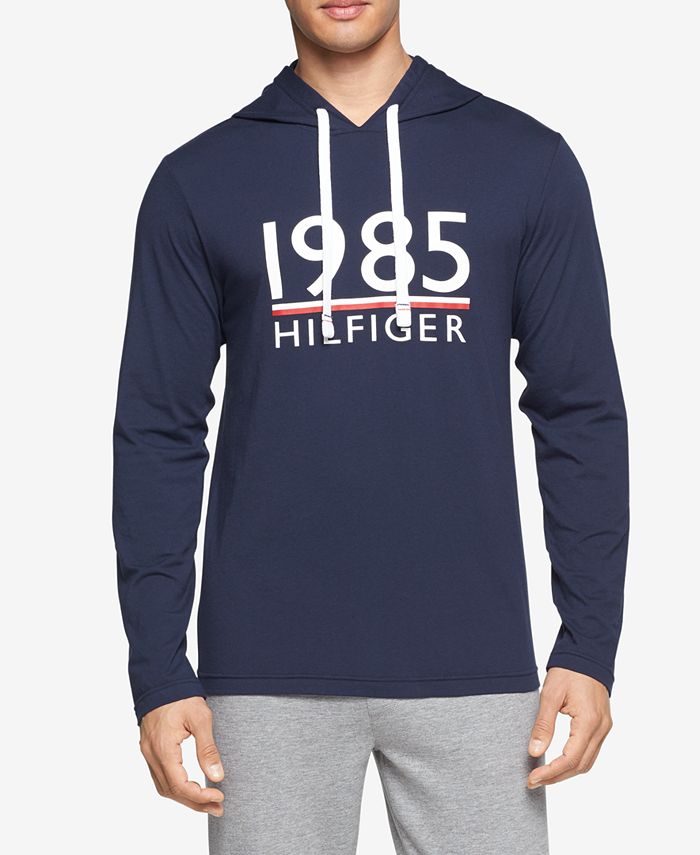 mens tommy hilfiger logo hoodie