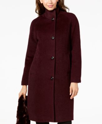 jones new york petite walker coat