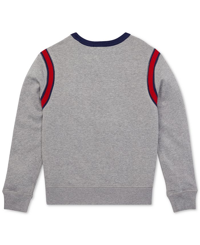 Polo Ralph Lauren Toddler Boys French Terry Cotton Sweatshirt - Macy's
