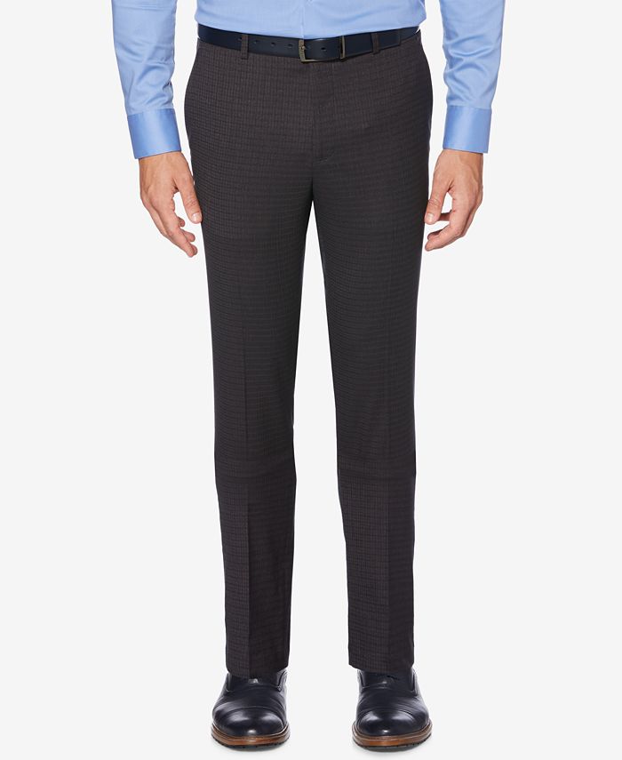 Perry Ellis Portfolio Men's SlimFit Performance Stretch Dress Pants
