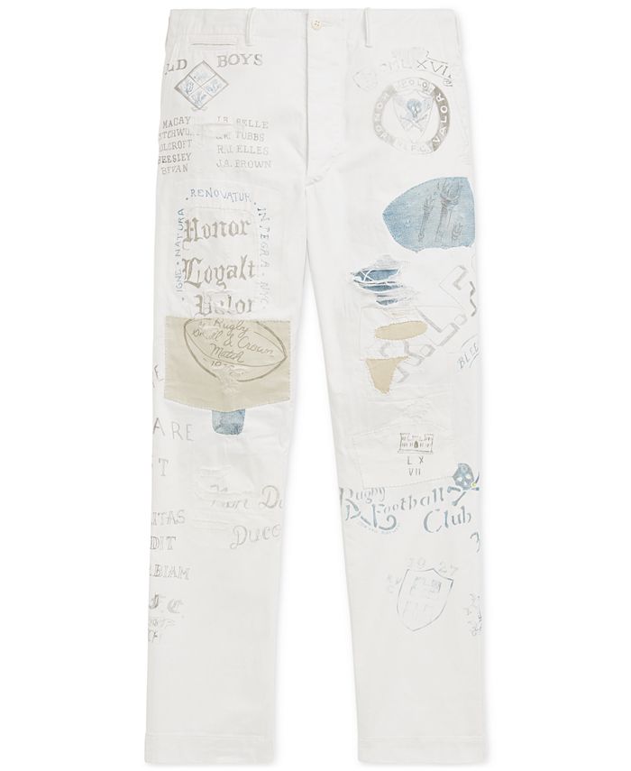Polo Ralph Lauren Men's Iconic GI Cotton Chino Pants - Macy's