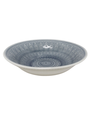 Euro Ceramica Fez Serve Bowl In Grey