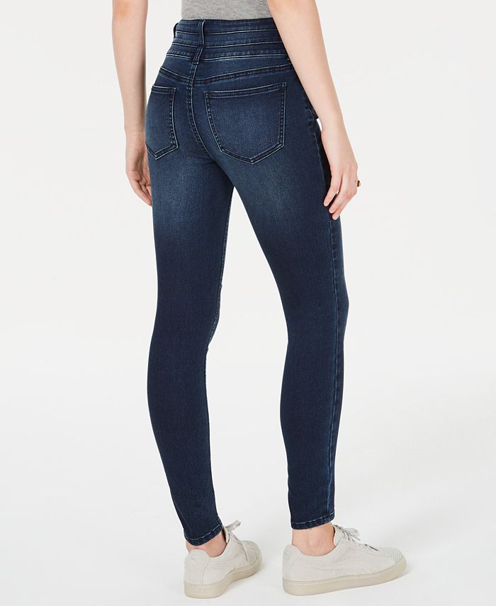 Vanilla Star Juniors' Three-Button High-Rise Skinny Jeans & Reviews ...
