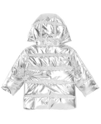 First Impressions Baby Boys & Girls Metallic Puffer Jacket, Created for Macy's
